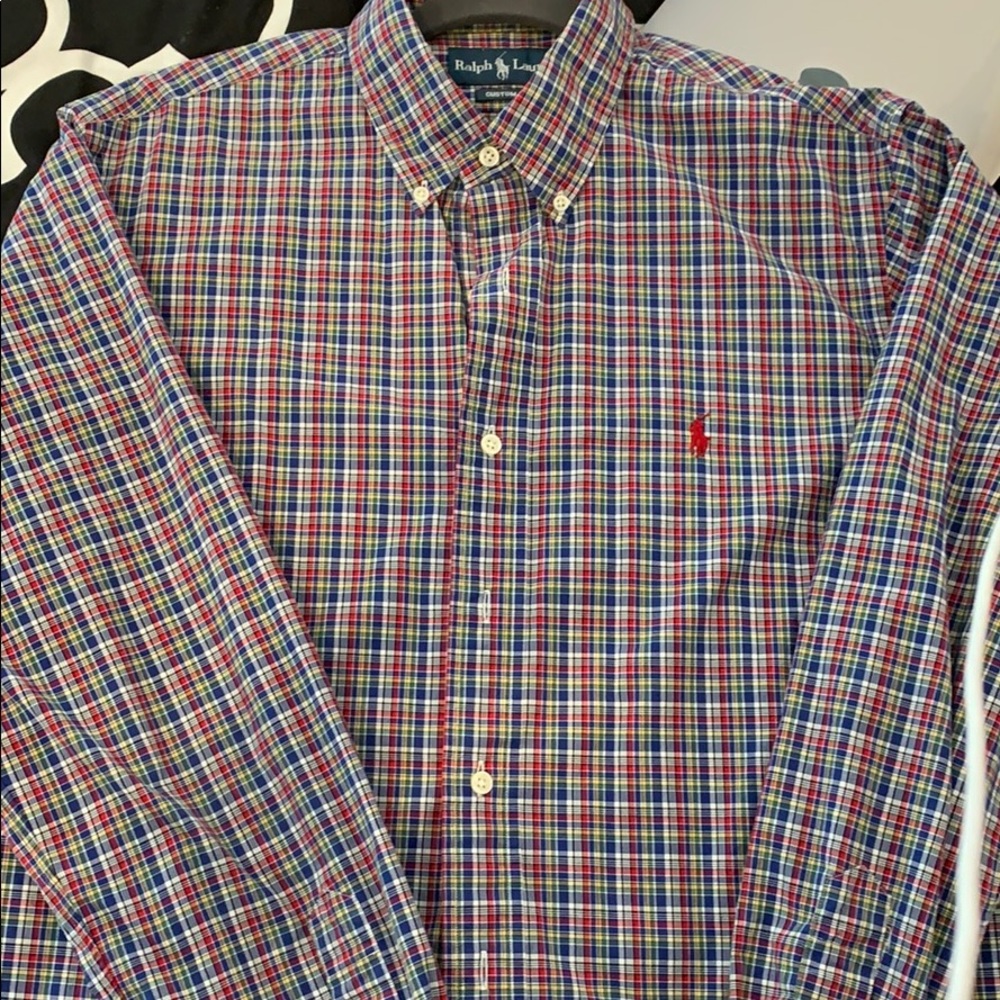 Ralph Lauren custom fit button down